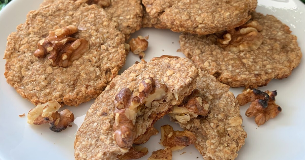 receta de galletas de avena